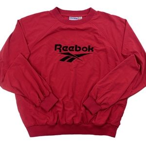 Vintage REEBOK Windbreaker Spellout XL
